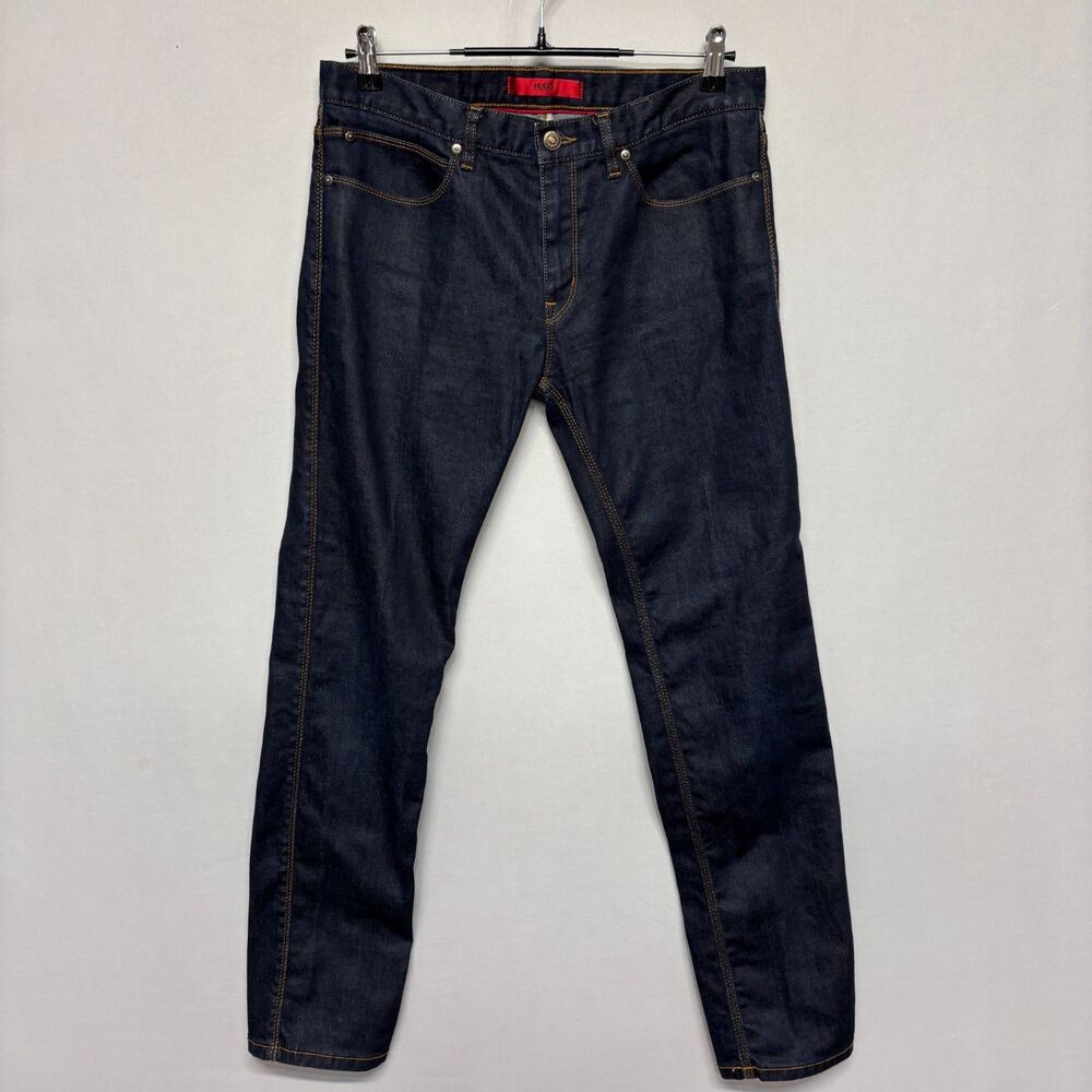 Hugo Boss Men Dieselstrasse 12 Slim Fit Jeans Men Size 32x32 Denim D126 -5